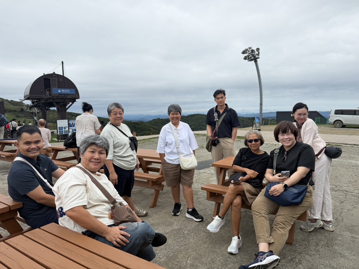 กลุ่มลูกค้า Grandtourismo ระหว่างทริปเที่ยว Biwako Valley ญี่ปุ่น